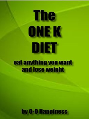 cover image of The One K Diet